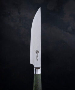 Alternative view of Damascus Steel Steak Knife Set, 4-pc (Green)