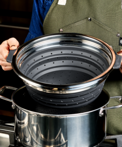 Alternative view of Steamer Basket Set, 2-pc