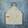 Eco Modern Apron (Classic Stripe, Forest)