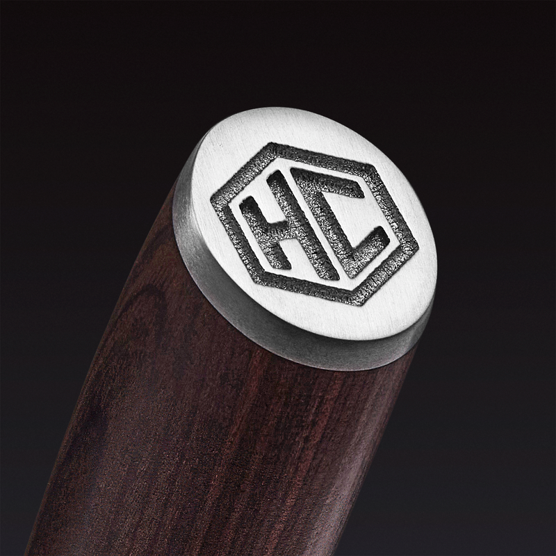 Damascus Steel Steak Knife Set, 8-pc (Espresso) - Image 3