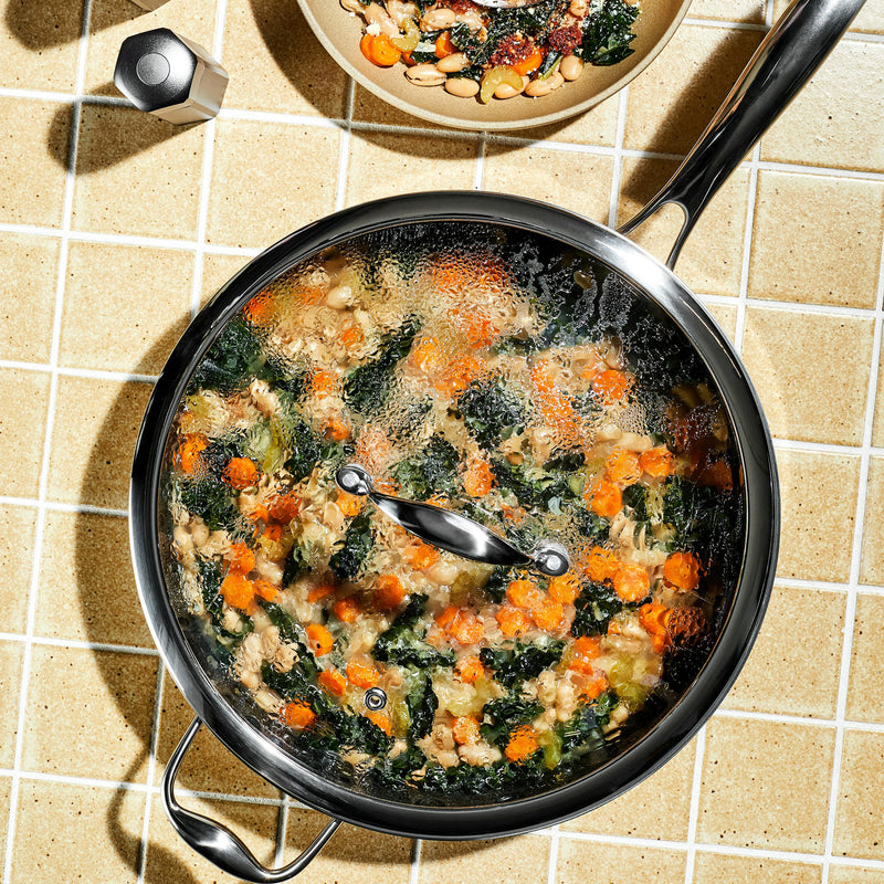 Hybrid Deep Saut?? Pan with Lid, 5.5-Qt - Image 6