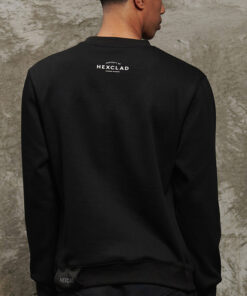 Alternative view of Cursive Hexclad Unisex Crew Neck Sweatshirt