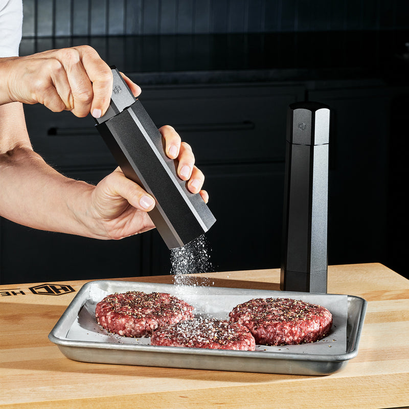 HexMill Salt and Pepper Grinder Set - Image 3