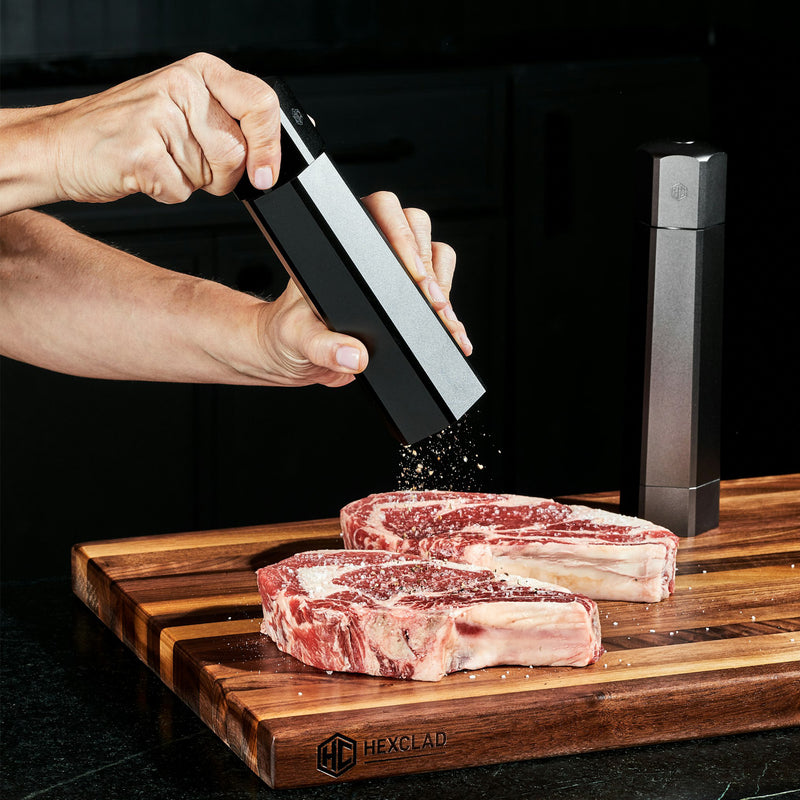 HexMill Salt and Pepper Grinder Set - Image 2