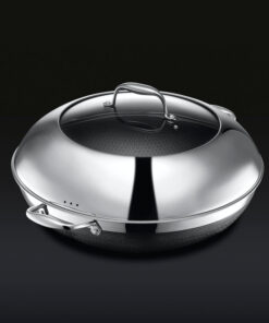 Hybrid Wok with Lid, 14″