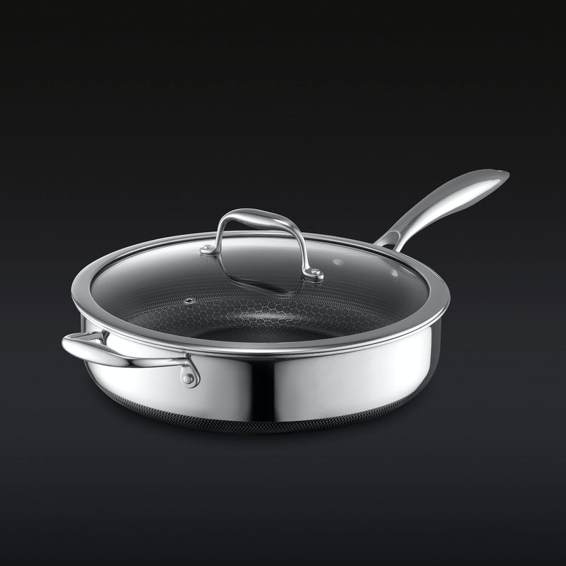 Hybrid Deep Saut?? Pan with Lid, 4.5-Qt - Image 2