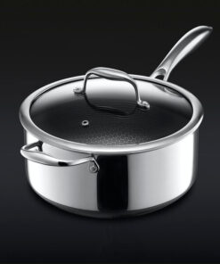 Hybrid Saucepan with Lid, 5-Qt