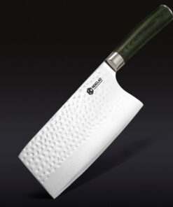Damascus Steel Cleaver, 7″