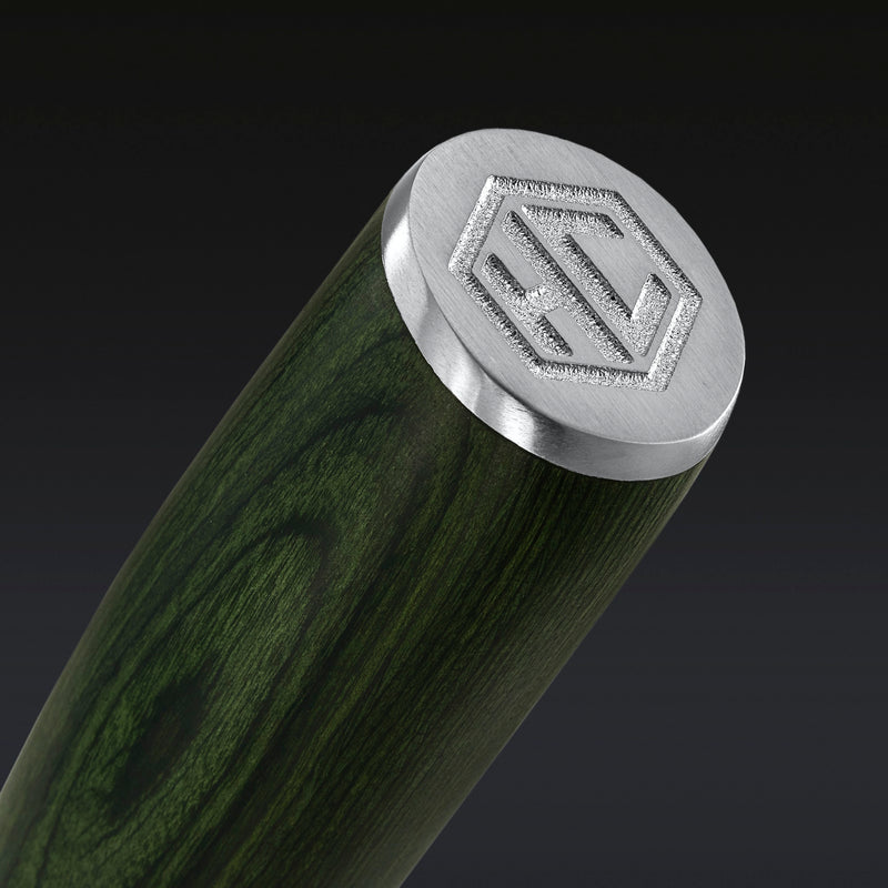 Damascus Steel Cleaver, 7″ - Image 3