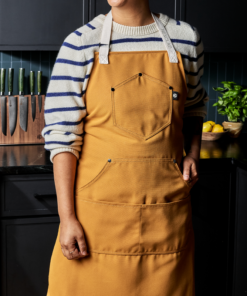 Alternative view of Eco Modern Apron (Mustard)