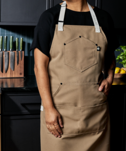 Alternative view of Eco Modern Apron (Sand)